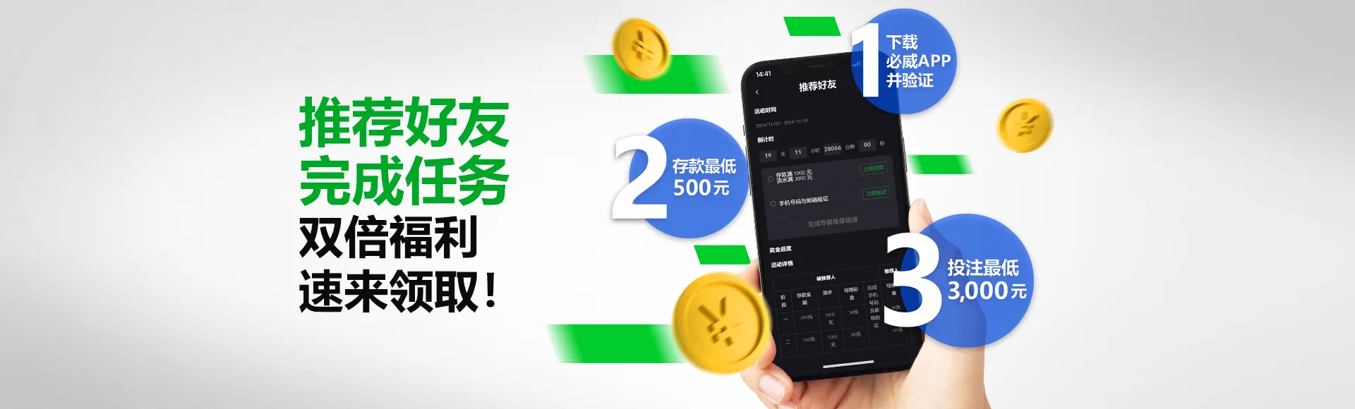 推荐好友优惠